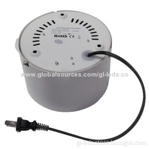 High-power Dimmable LED Downlight, 110-240V AC Input Voltage, 8-inch Size